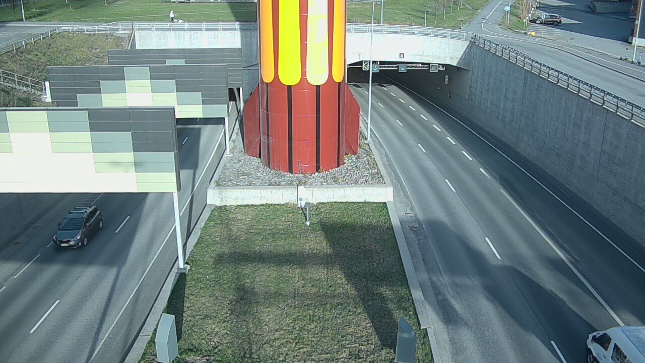 Weather Camera Image Road 12 Tampere, Rantatunneli boom west, Tampere, Pirkanmaa