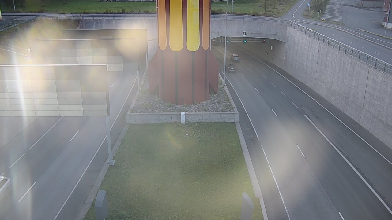 Kelikamerat Kuva Tie 12 Tampere, Rantatunnelin puomi, länsi, Tampere, Pirkanmaa