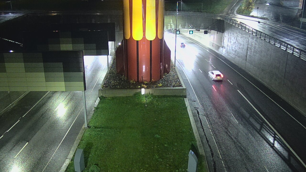 Kelikamerat Kuva Tie 12 Tampere, Rantatunnelin puomi, länsi, Tampere, Pirkanmaa