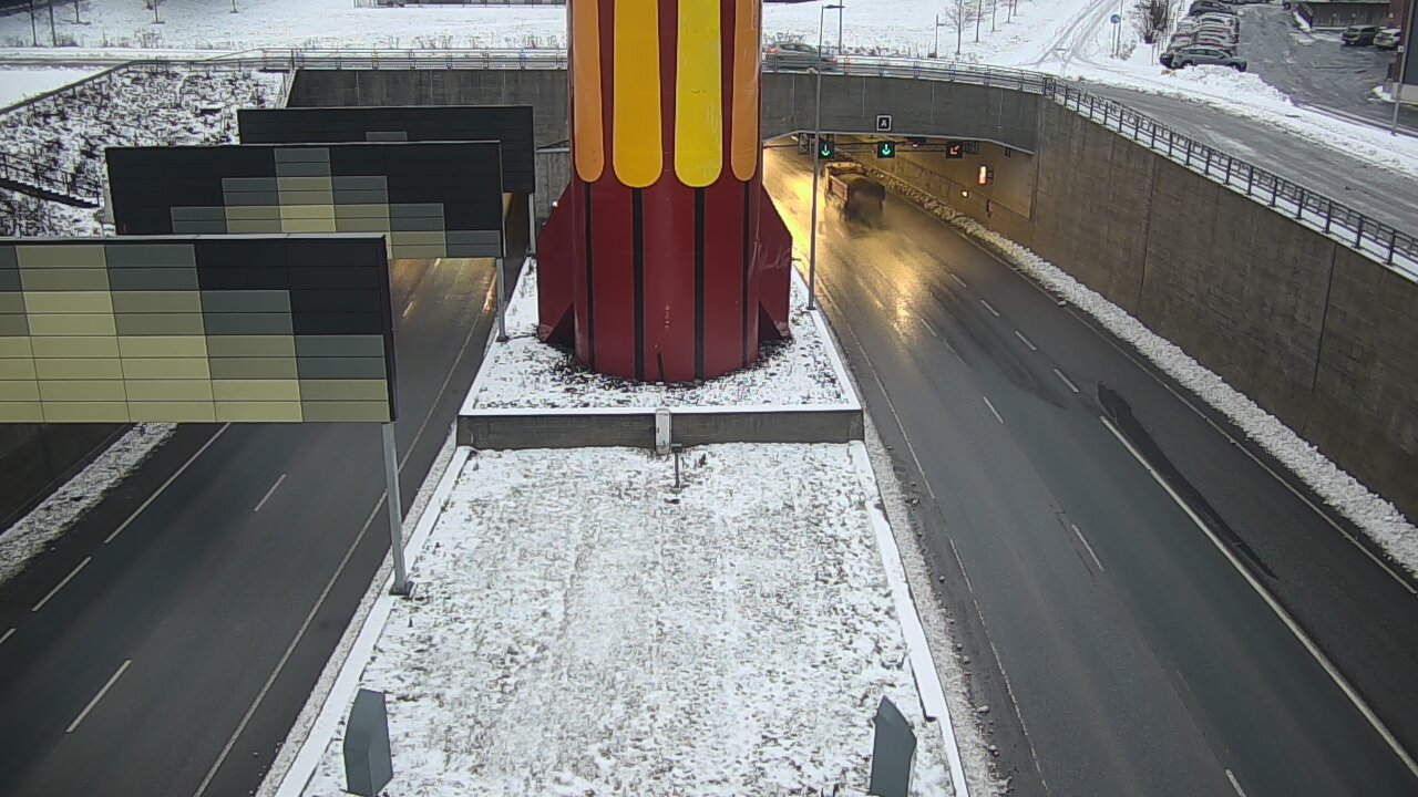 Kelikamerat Kuva Tie 12 Tampere, Rantatunnelin puomi, länsi, Tampere, Pirkanmaa