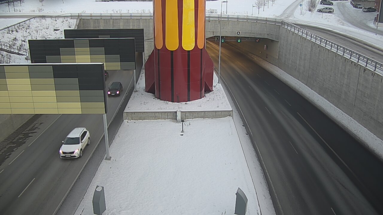 Weather Camera Image Road 12 Tampere, Rantatunneli boom west, Tampere, Pirkanmaa