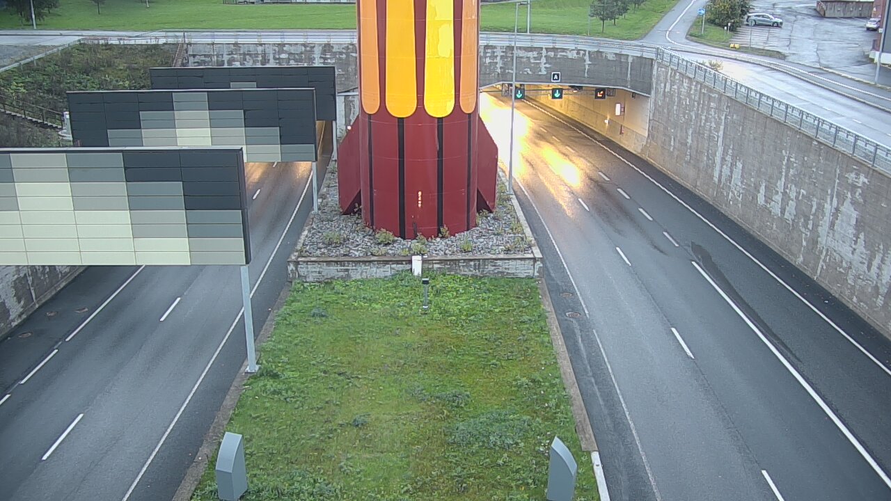 Kelikamerat Kuva Tie 12 Tampere, Rantatunnelin puomi, länsi, Tampere, Pirkanmaa