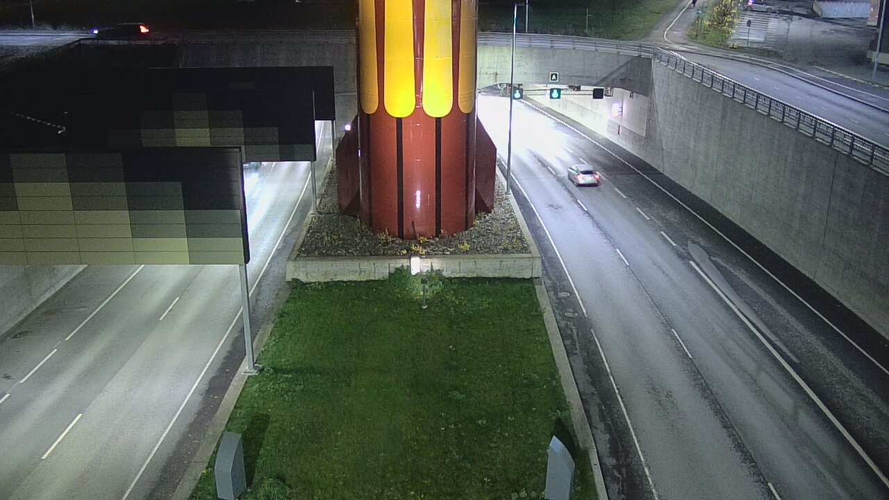 Kelikamerat Kuva Tie 12 Tampere, Rantatunnelin puomi, länsi, Tampere, Pirkanmaa