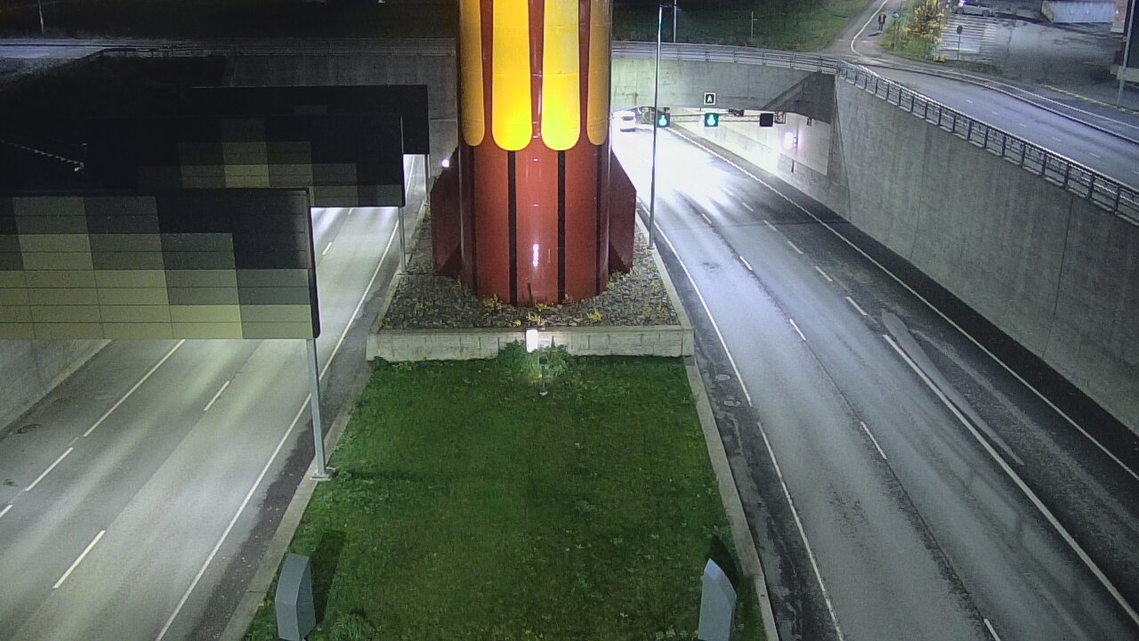 Kelikamerat Kuva Tie 12 Tampere, Rantatunnelin puomi, länsi, Tampere, Pirkanmaa