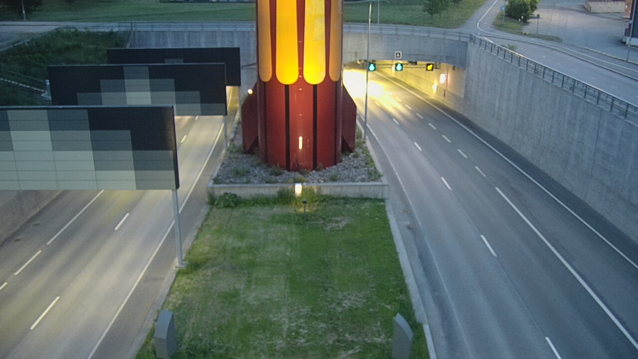 Kelikamerat Kuva Tie 12 Tampere, Rantatunnelin puomi, länsi, Tampere, Pirkanmaa