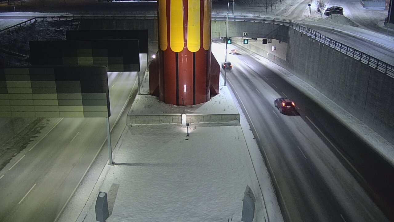 Kelikamerat Kuva Tie 12 Tampere, Rantatunnelin puomi, länsi, Tampere, Pirkanmaa