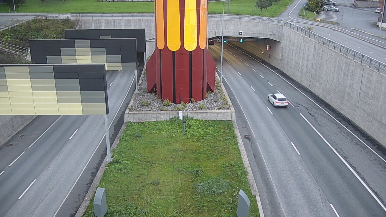Kelikamerat Kuva Tie 12 Tampere, Rantatunnelin puomi, länsi, Tampere, Pirkanmaa
