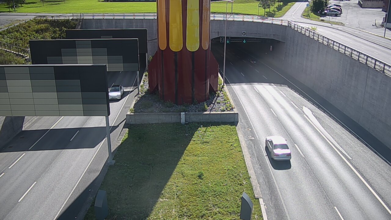 Kelikamerat Kuva Tie 12 Tampere, Rantatunnelin puomi, länsi, Tampere, Pirkanmaa