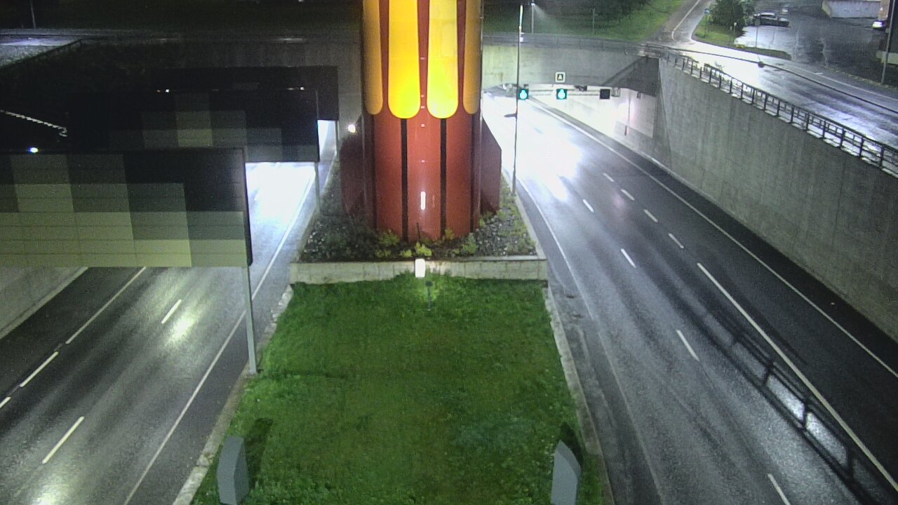 Kelikamerat Kuva Tie 12 Tampere, Rantatunnelin puomi, länsi, Tampere, Pirkanmaa