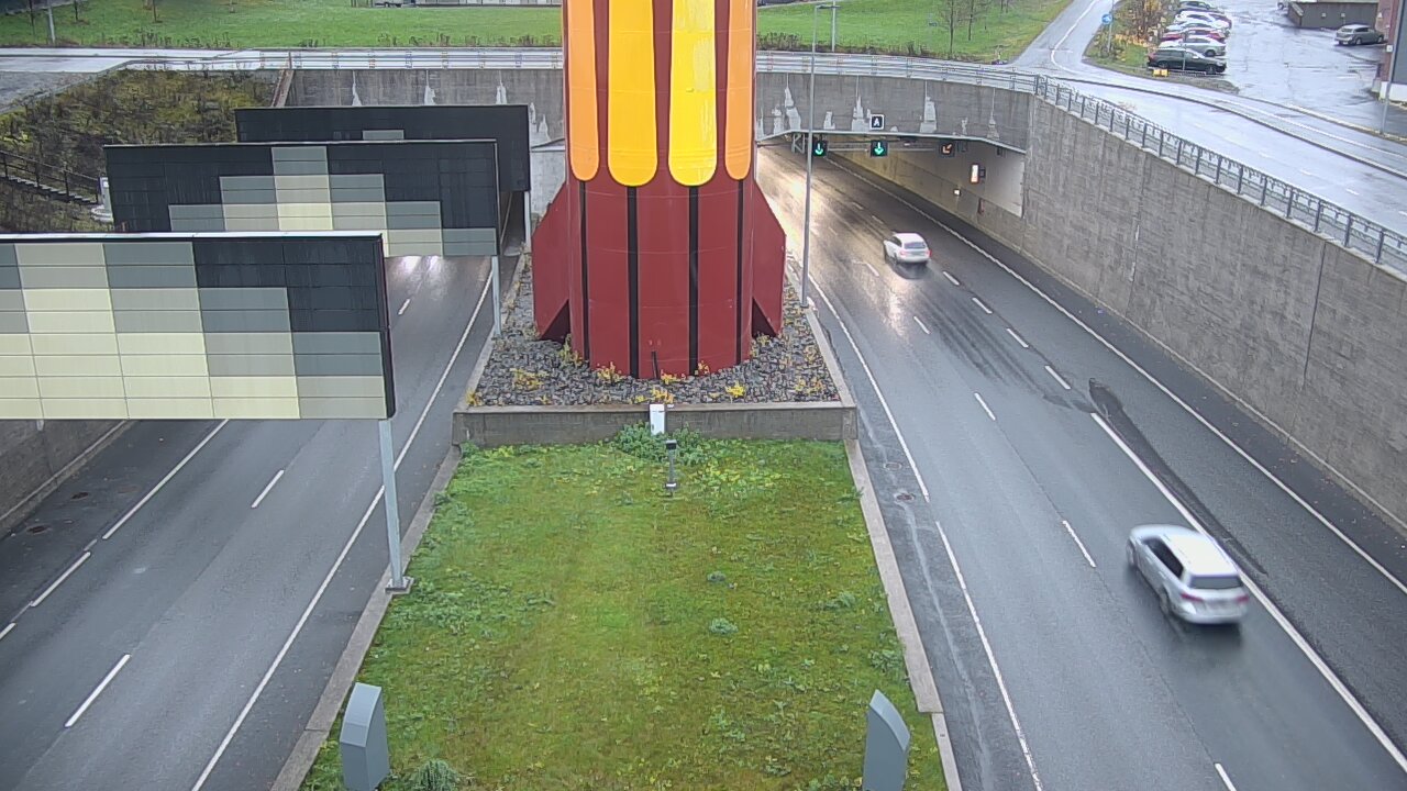 Kelikamerat Kuva Tie 12 Tampere, Rantatunnelin puomi, länsi, Tampere, Pirkanmaa