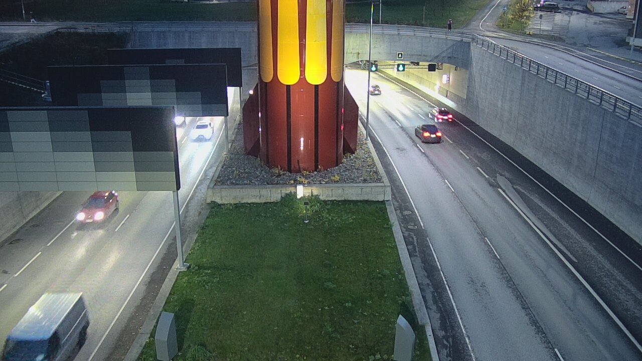 Kelikamerat Kuva Tie 12 Tampere, Rantatunnelin puomi, länsi, Tampere, Pirkanmaa