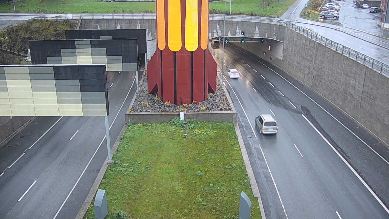 Kelikamerat Kuva Tie 12 Tampere, Rantatunnelin puomi, länsi, Tampere, Pirkanmaa