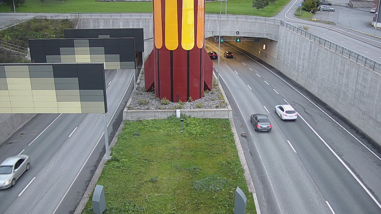 Kelikamerat Kuva Tie 12 Tampere, Rantatunnelin puomi, länsi, Tampere, Pirkanmaa