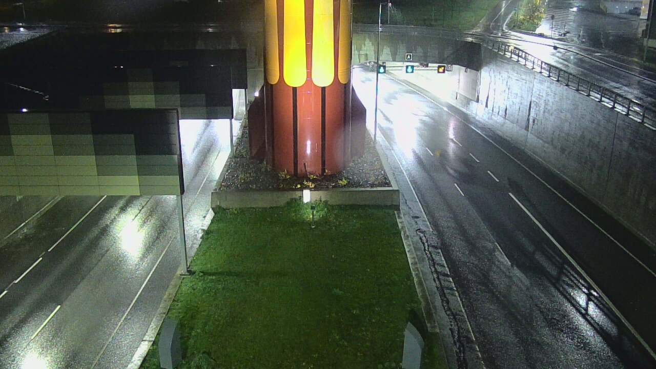 Kelikamerat Kuva Tie 12 Tampere, Rantatunnelin puomi, länsi, Tampere, Pirkanmaa