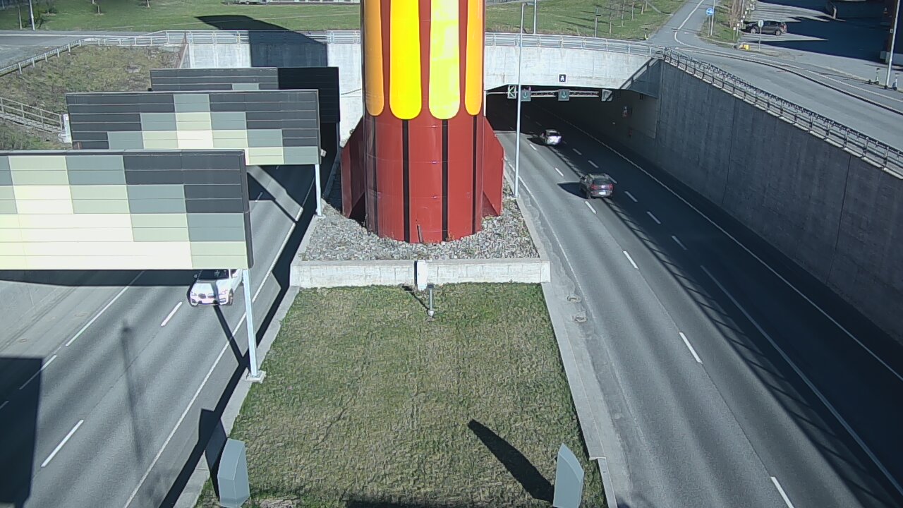 Weather Camera Image Road 12 Tampere, Rantatunneli boom west, Tampere, Pirkanmaa