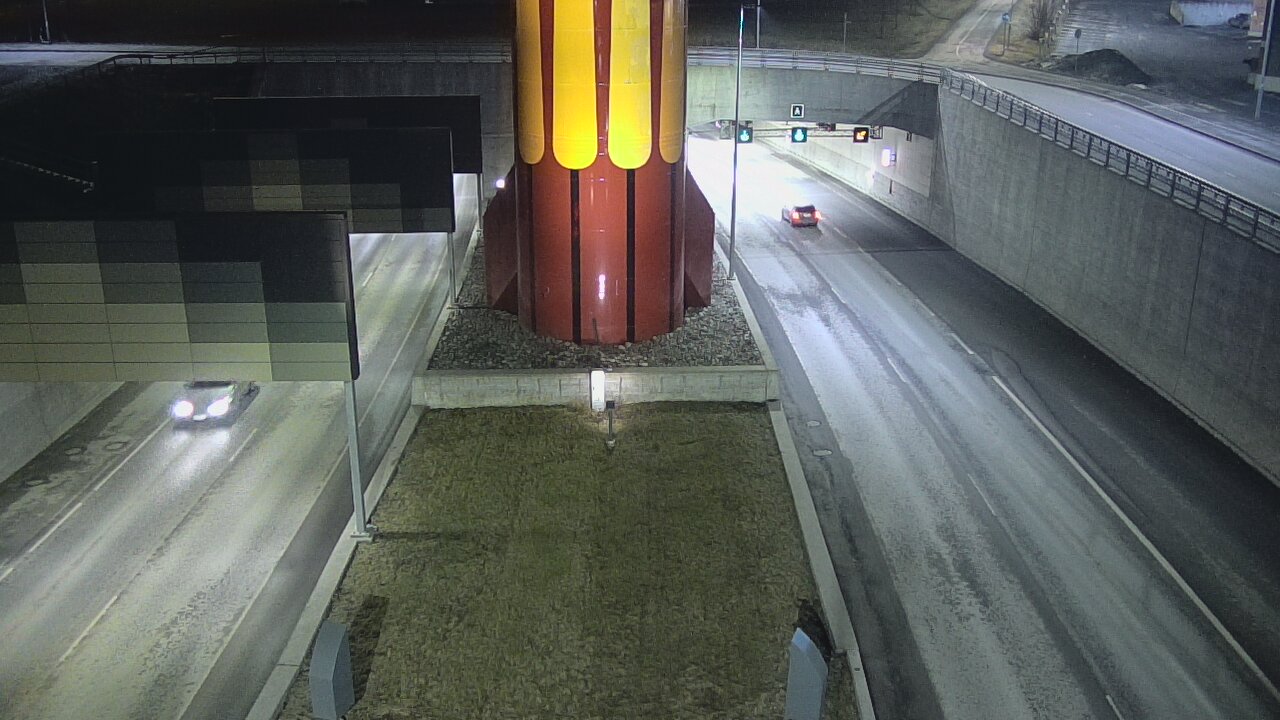 Kelikamerat Kuva Tie 12 Tampere, Rantatunnelin puomi, länsi, Tampere, Pirkanmaa