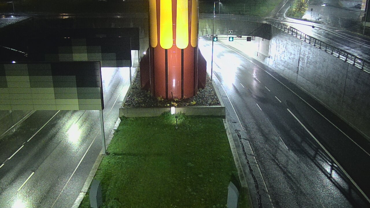 Kelikamerat Kuva Tie 12 Tampere, Rantatunnelin puomi, länsi, Tampere, Pirkanmaa