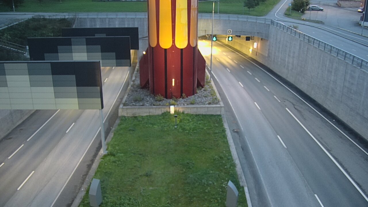 Kelikamerat Kuva Tie 12 Tampere, Rantatunnelin puomi, länsi, Tampere, Pirkanmaa