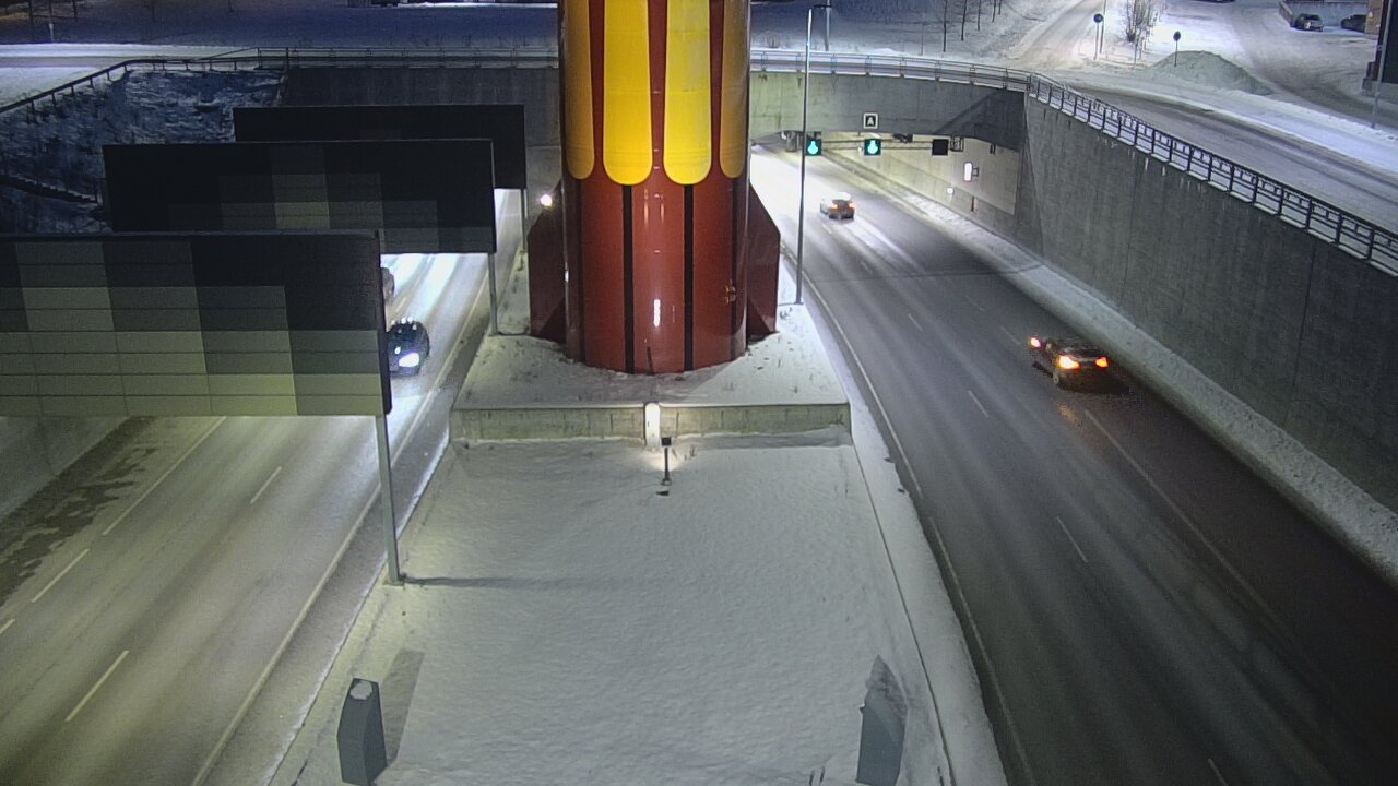 Weather Camera Image Road 12 Tampere, Rantatunneli boom west, Tampere, Pirkanmaa