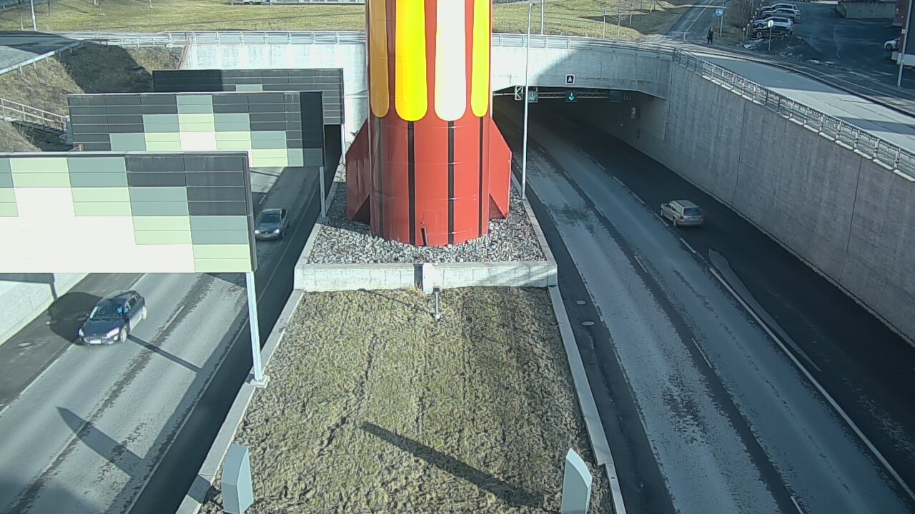 Weather Camera Image Road 12 Tampere, Rantatunneli boom west, Tampere, Pirkanmaa