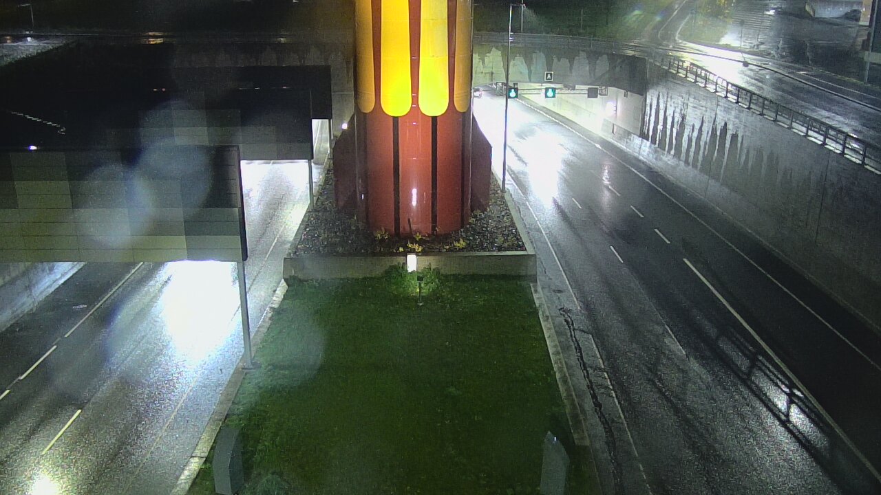 Kelikamerat Kuva Tie 12 Tampere, Rantatunnelin puomi, länsi, Tampere, Pirkanmaa