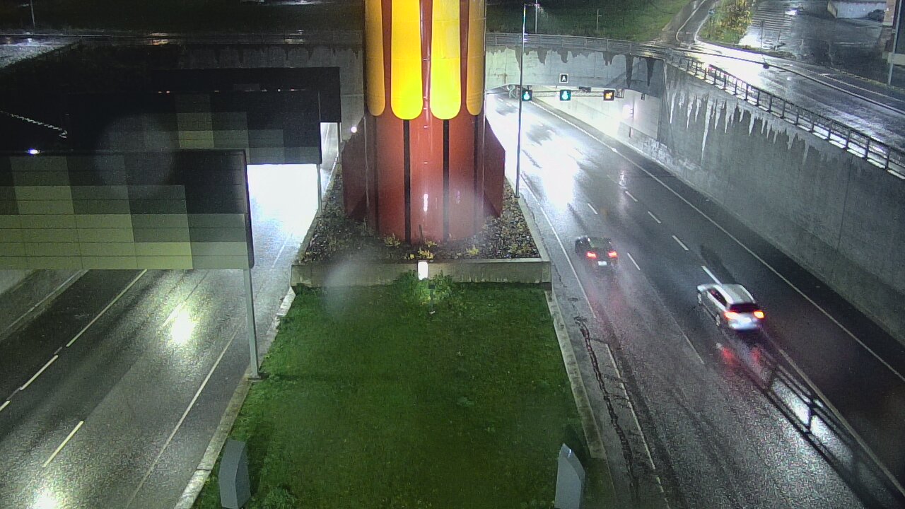 Kelikamerat Kuva Tie 12 Tampere, Rantatunnelin puomi, länsi, Tampere, Pirkanmaa