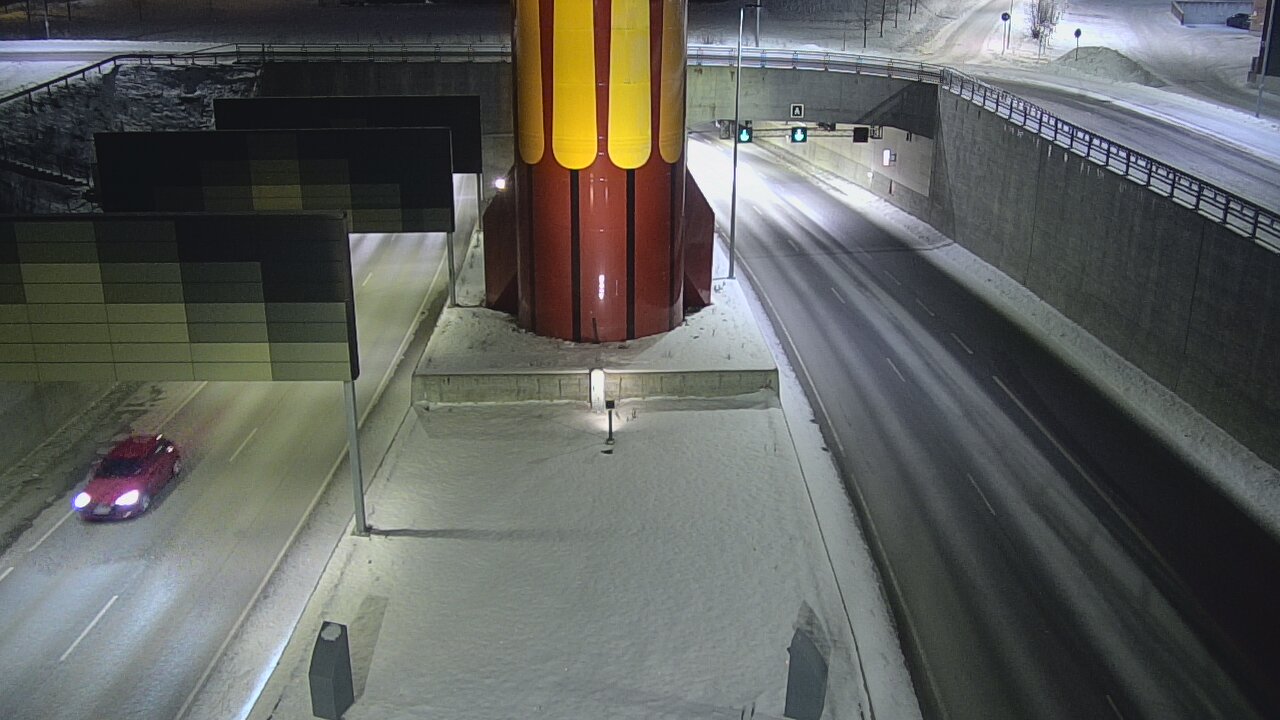 Kelikamerat Kuva Tie 12 Tampere, Rantatunnelin puomi, länsi, Tampere, Pirkanmaa