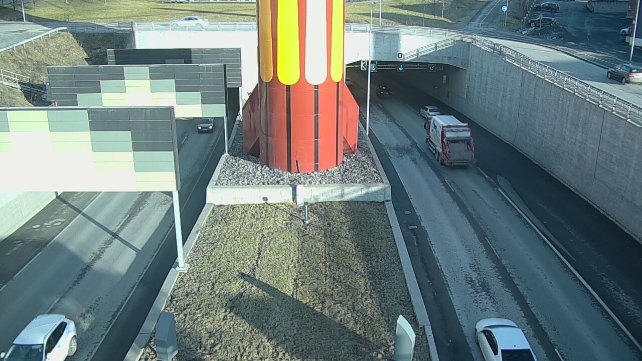 Weather Camera Image Road 12 Tampere, Rantatunneli boom west, Tampere, Pirkanmaa