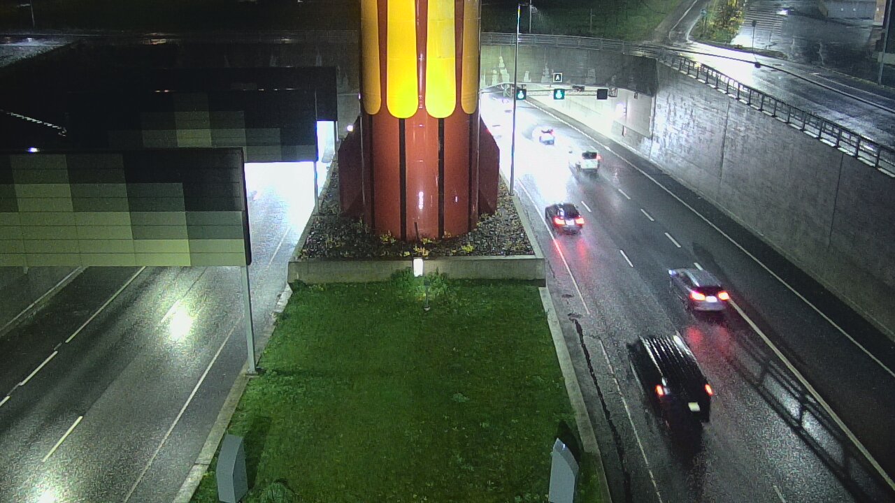 Kelikamerat Kuva Tie 12 Tampere, Rantatunnelin puomi, länsi, Tampere, Pirkanmaa