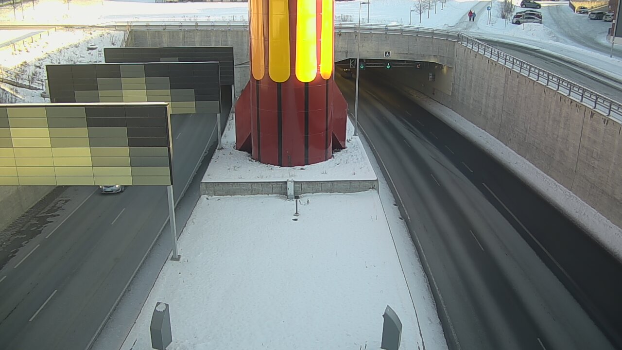 Weather Camera Image Road 12 Tampere, Rantatunneli boom west, Tampere, Pirkanmaa