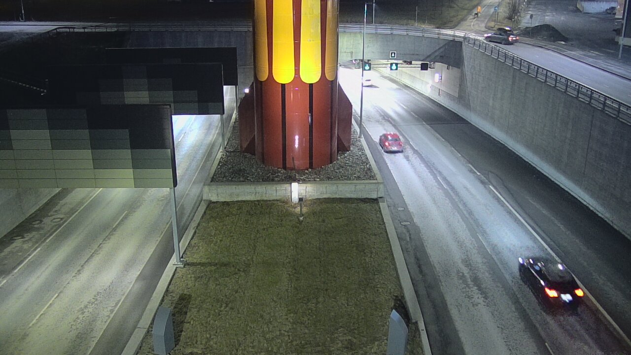 Kelikamerat Kuva Tie 12 Tampere, Rantatunnelin puomi, länsi, Tampere, Pirkanmaa