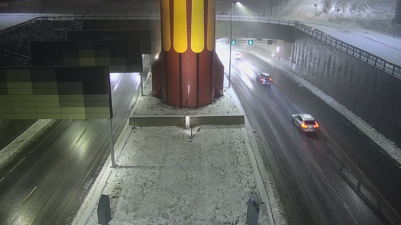 Kelikamerat Kuva Tie 12 Tampere, Rantatunnelin puomi, länsi, Tampere, Pirkanmaa