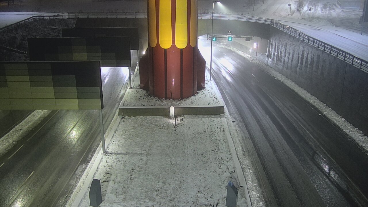 Kelikamerat Kuva Tie 12 Tampere, Rantatunnelin puomi, länsi, Tampere, Pirkanmaa