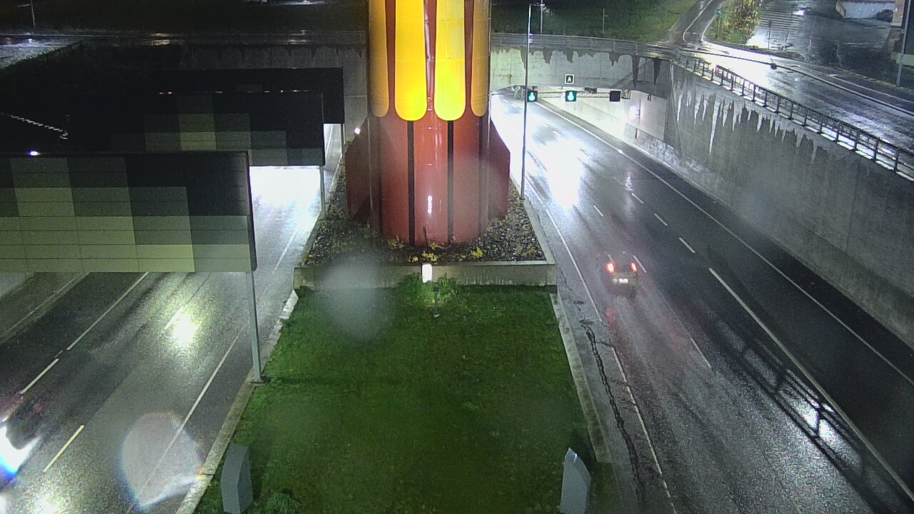 Kelikamerat Kuva Tie 12 Tampere, Rantatunnelin puomi, länsi, Tampere, Pirkanmaa