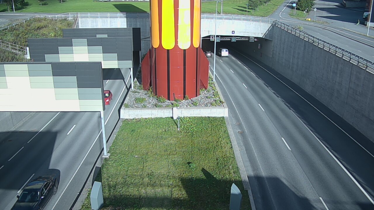 Kelikamerat Kuva Tie 12 Tampere, Rantatunnelin puomi, länsi, Tampere, Pirkanmaa