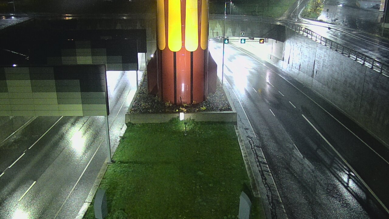 Kelikamerat Kuva Tie 12 Tampere, Rantatunnelin puomi, länsi, Tampere, Pirkanmaa