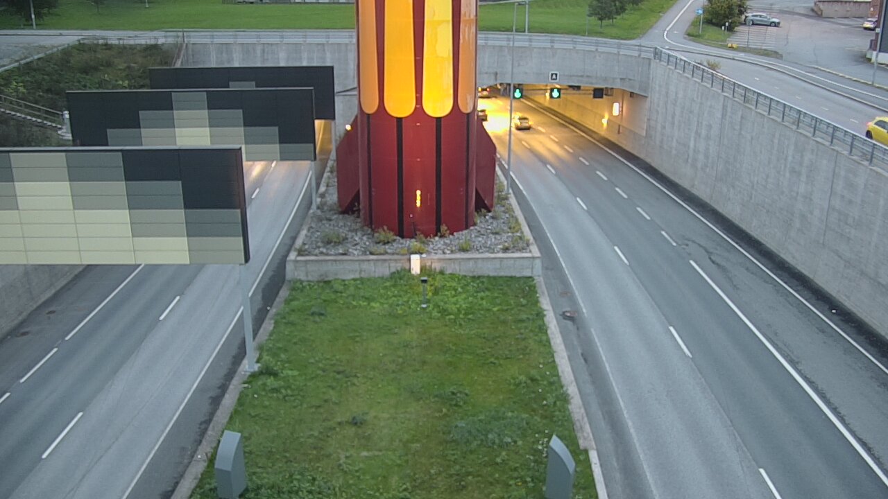 Kelikamerat Kuva Tie 12 Tampere, Rantatunnelin puomi, länsi, Tampere, Pirkanmaa