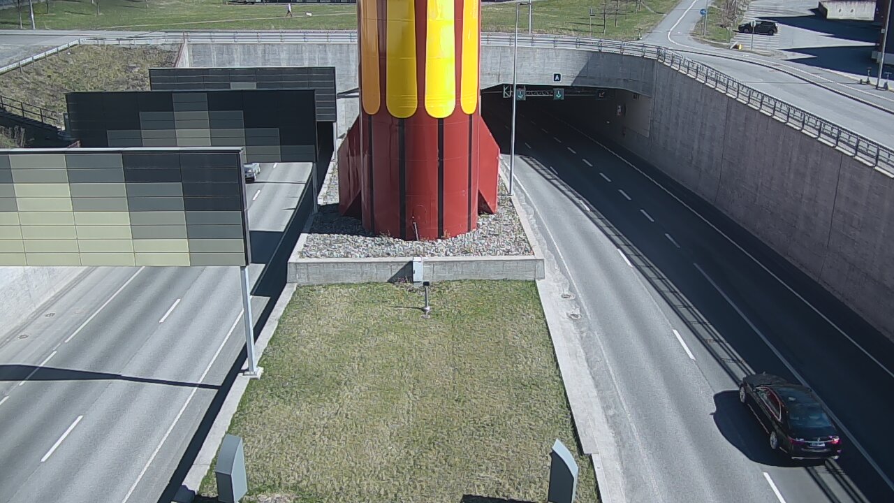 Weather Camera Image Road 12 Tampere, Rantatunneli boom west, Tampere, Pirkanmaa