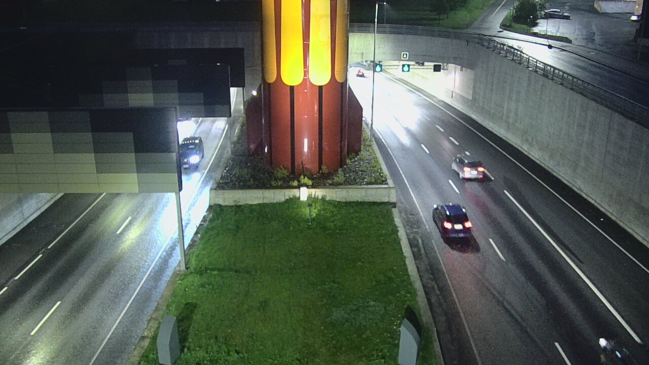 Kelikamerat Kuva Tie 12 Tampere, Rantatunnelin puomi, länsi, Tampere, Pirkanmaa