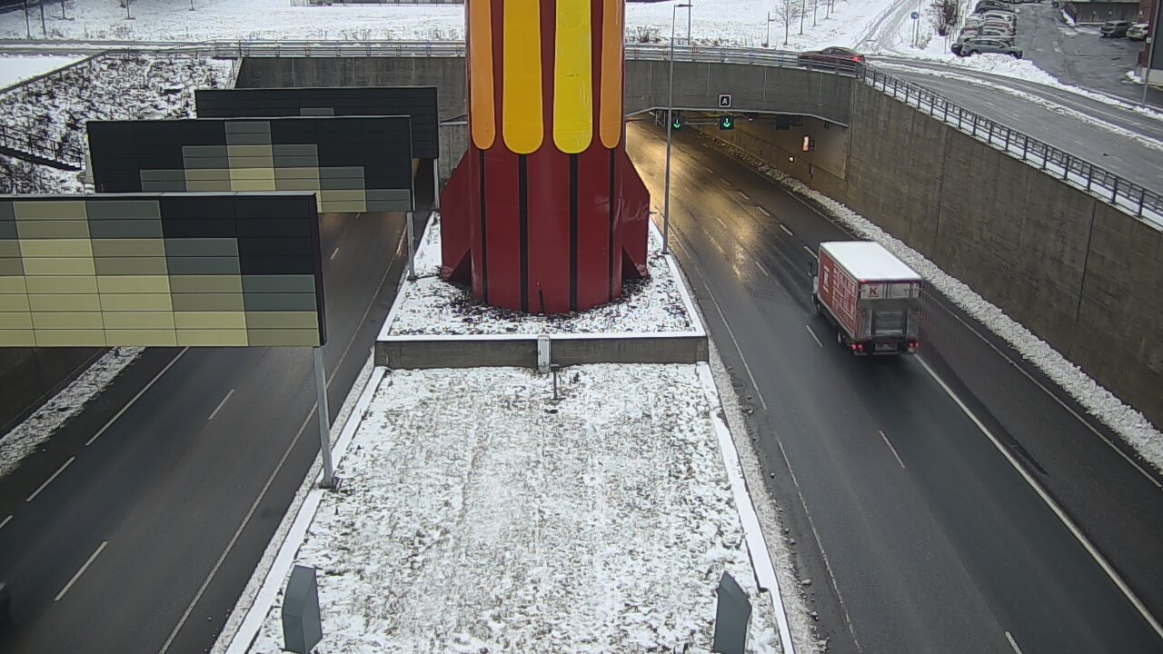 Kelikamerat Kuva Tie 12 Tampere, Rantatunnelin puomi, länsi, Tampere, Pirkanmaa