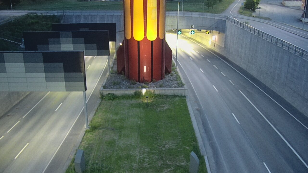 Kelikamerat Kuva Tie 12 Tampere, Rantatunnelin puomi, länsi, Tampere, Pirkanmaa