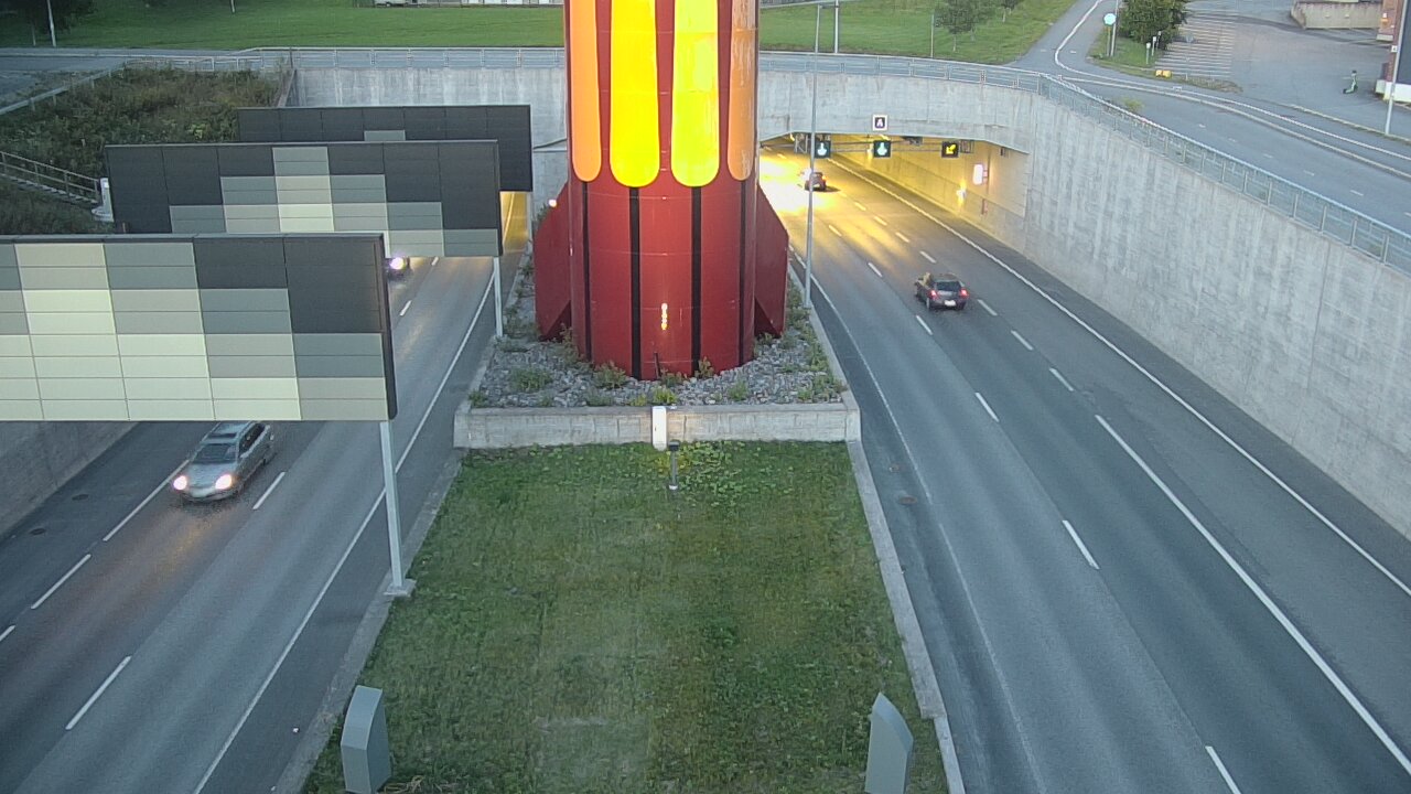 Kelikamerat Kuva Tie 12 Tampere, Rantatunnelin puomi, länsi, Tampere, Pirkanmaa