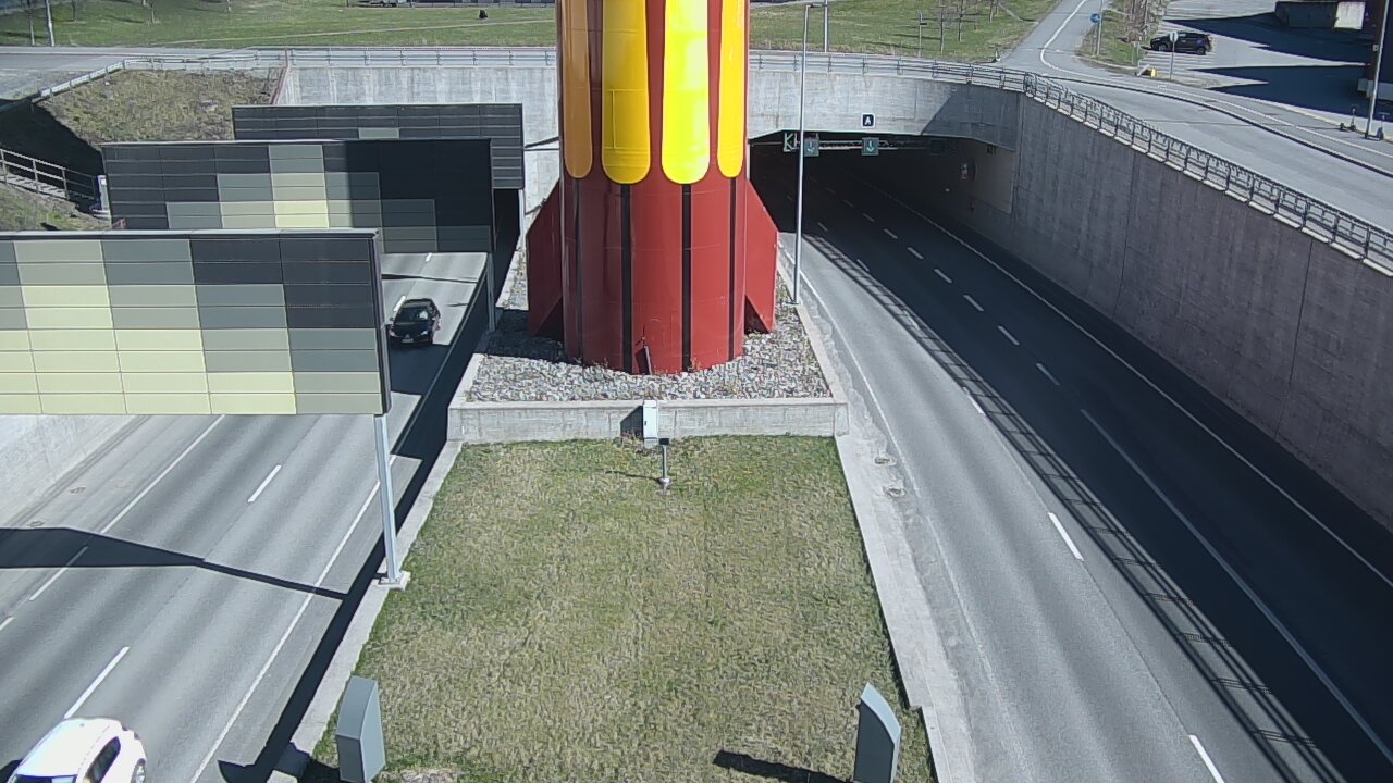 Weather Camera Image Road 12 Tampere, Rantatunneli boom west, Tampere, Pirkanmaa
