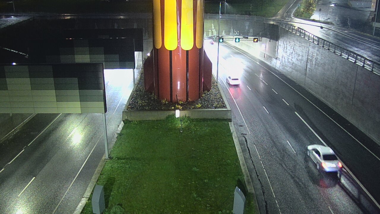 Kelikamerat Kuva Tie 12 Tampere, Rantatunnelin puomi, länsi, Tampere, Pirkanmaa