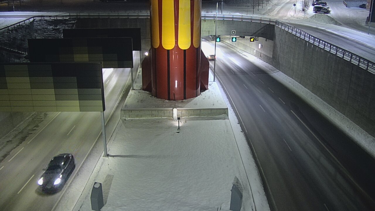 Kelikamerat Kuva Tie 12 Tampere, Rantatunnelin puomi, länsi, Tampere, Pirkanmaa