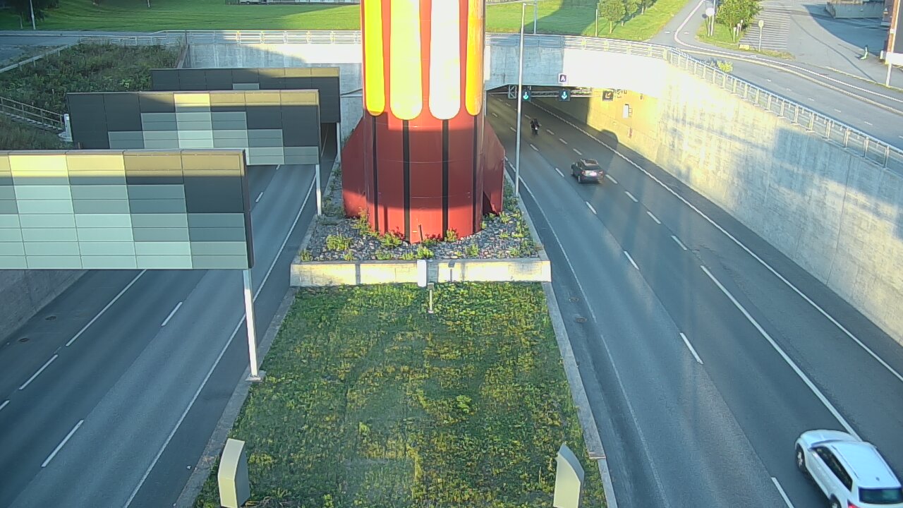 Kelikamerat Kuva Tie 12 Tampere, Rantatunnelin puomi, länsi, Tampere, Pirkanmaa