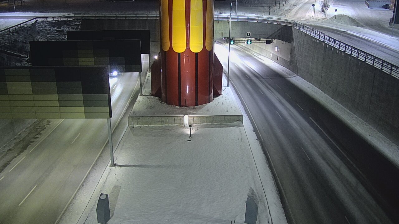 Kelikamerat Kuva Tie 12 Tampere, Rantatunnelin puomi, länsi, Tampere, Pirkanmaa