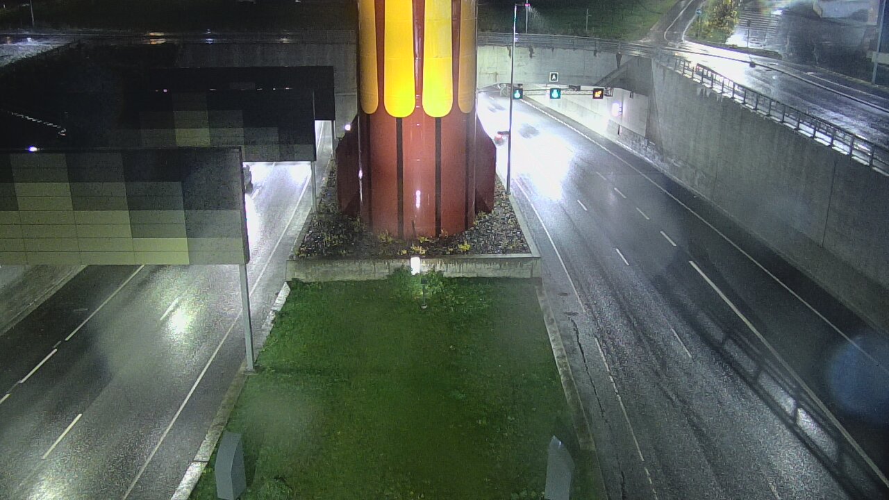 Kelikamerat Kuva Tie 12 Tampere, Rantatunnelin puomi, länsi, Tampere, Pirkanmaa