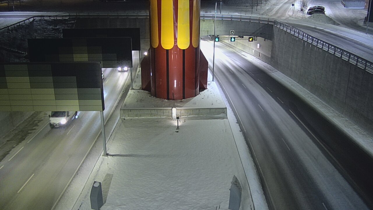 Kelikamerat Kuva Tie 12 Tampere, Rantatunnelin puomi, länsi, Tampere, Pirkanmaa