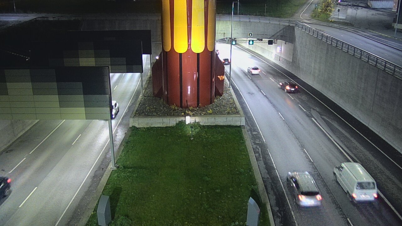 Kelikamerat Kuva Tie 12 Tampere, Rantatunnelin puomi, länsi, Tampere, Pirkanmaa